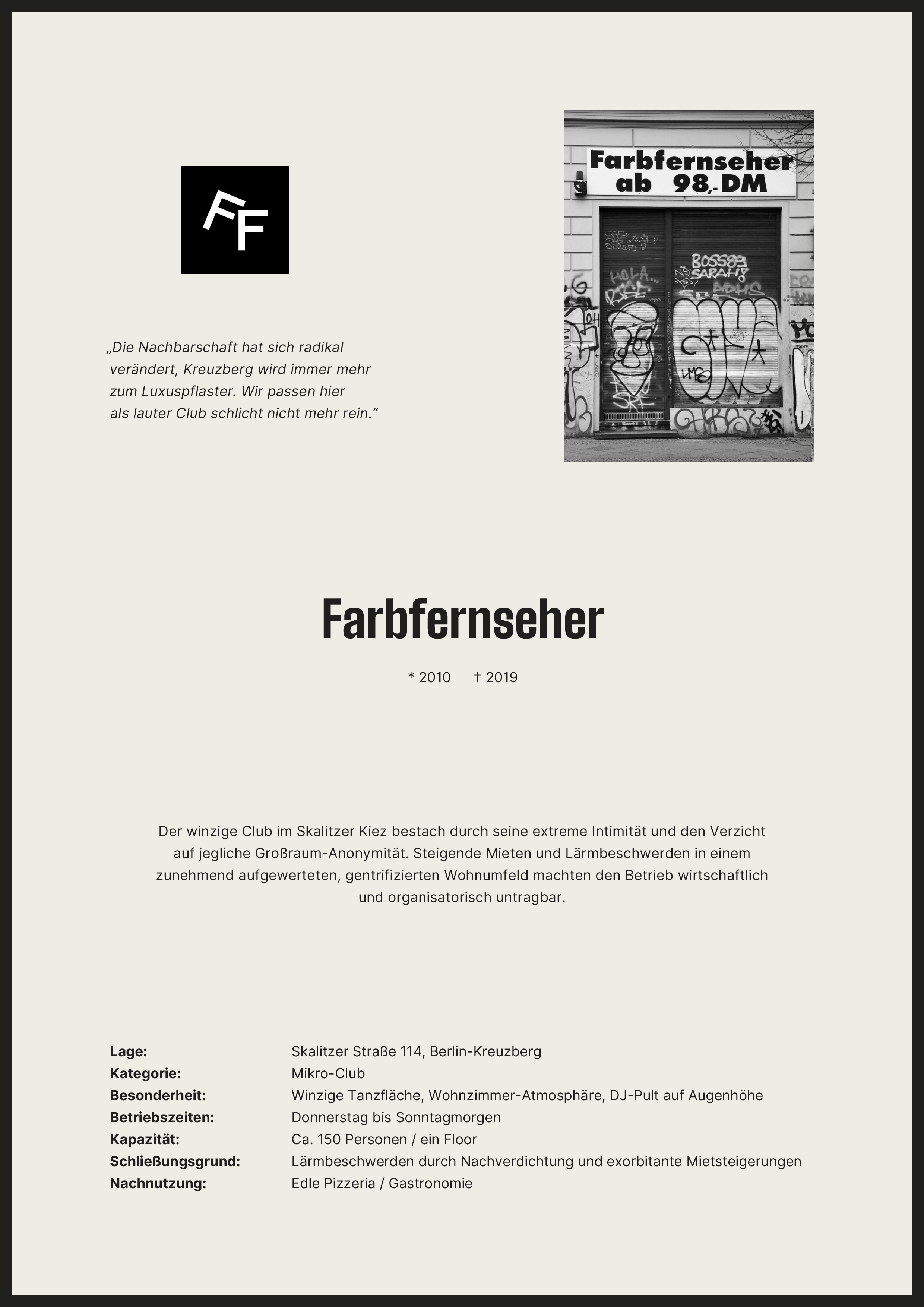 Traueranzeige Farbfernseher