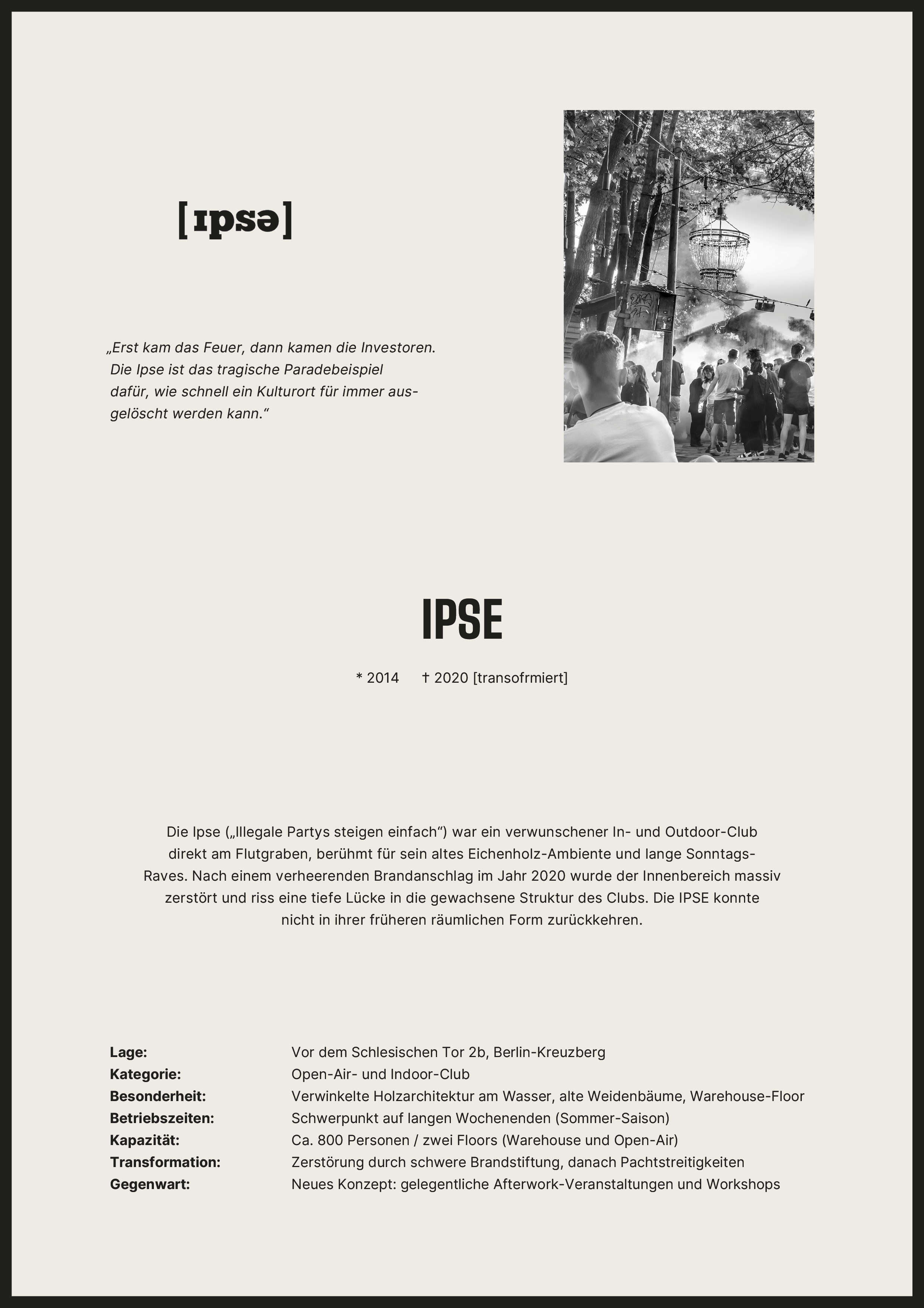 Traueranzeige IPSE